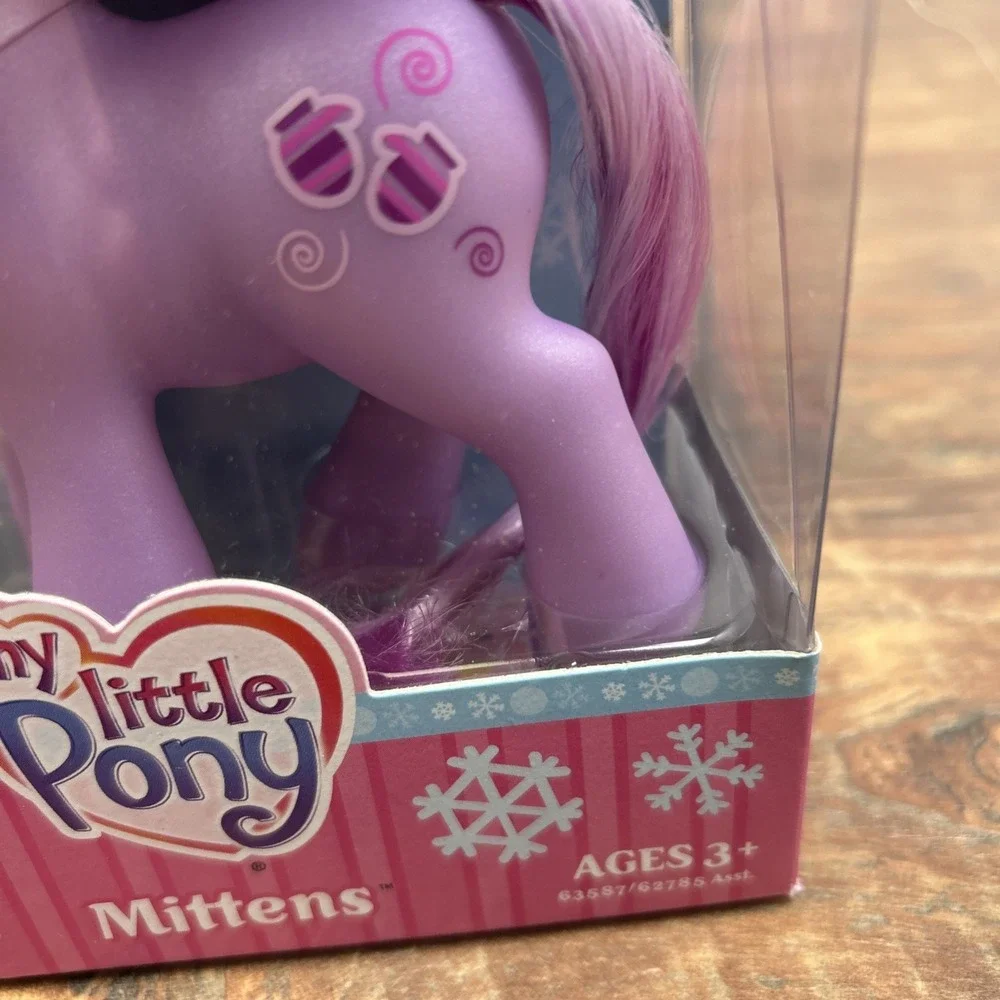 Hasbro My Little Pony G3 Mittens 25th Birthday Celebration Winter NIB Christmas